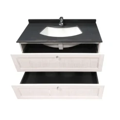 Bissolo Casa Mobili Per Lavabo<BASE BAGNO MOD. DIAMANTE CM 98 IN MASSELLO PATINATO