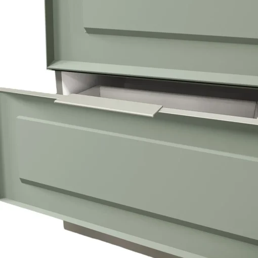 Bissolo Casa Mobili Per Lavabo<BASE BAGNO SOSPESA FRAME CM 82 SALVIA OPACO