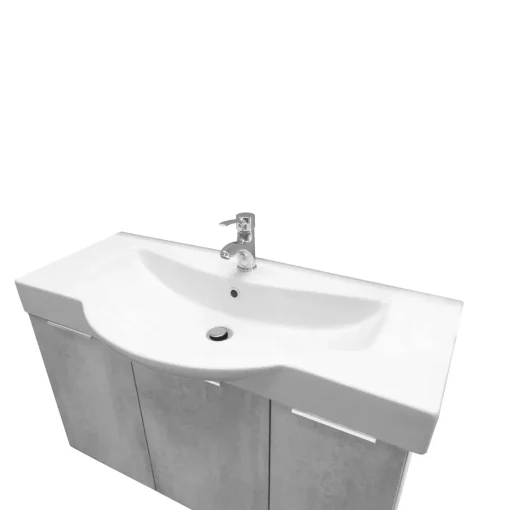 Bissolo Casa Mobili Per Lavabo<BASE BAGNO SOSPESA MOD. B201 CM 95 BETON