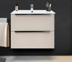 Bissolo Casa Mobili Per Lavabo<BASE BAGNO SOSPESA MOD. B201 CM 61 COLORE RUGIADA