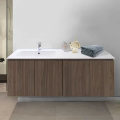 Bissolo Casa Mobili Per Lavabo<BASE BAGNO SOSPESA MOD. B-GO CM140 COLORE GIF