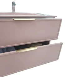 Bissolo Casa Mobili Per Lavabo<BASE BAGNO SOSPESA MOD. PICTA CM 85 CAMMEO OPACO