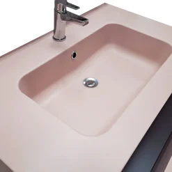 Bissolo Casa Mobili Per Lavabo<BASE BAGNO SOSPESA MOD. PICTA CM 85 CAMMEO OPACO