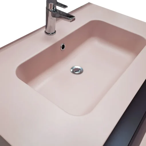 Bissolo Casa Mobili Per Lavabo<BASE BAGNO SOSPESA MOD. PICTA CM 85 CAMMEO OPACO