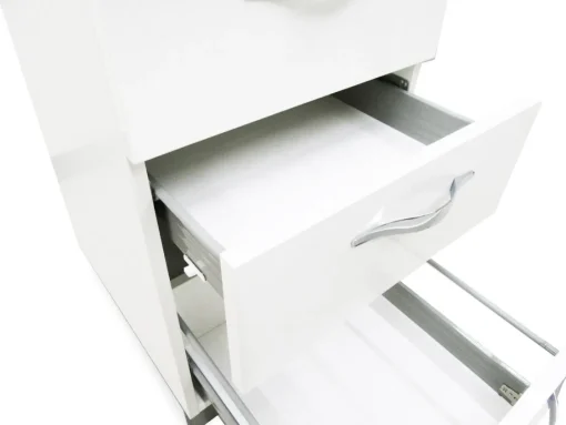 Bissolo Casa Mobili Da Cucina<BASE CASSETTIERA MIRA CM 45 BIANCO LUCIDO