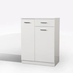 Bissolo Casa Colonne Multiuso<Base doppia in offerta: base doppia a due ante e cassetto