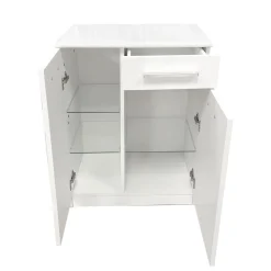 Bissolo Casa Colonne Multiuso<Base doppia in offerta: base doppia a due ante e cassetto