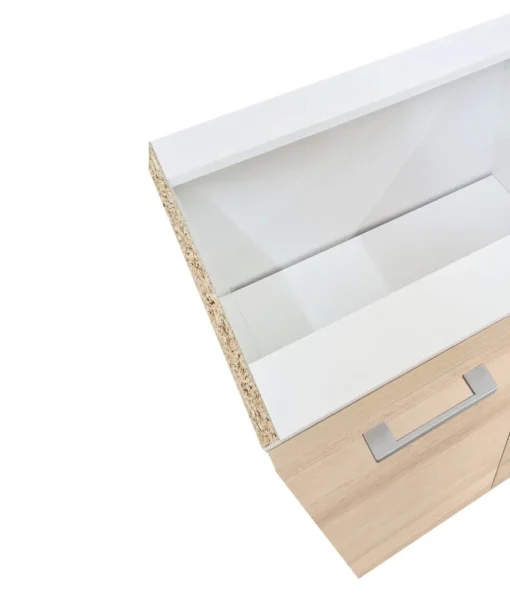 Bissolo Casa Mobili Da Cucina<Base Eco Cm 40x46 H.82 Bianco E Rovere Artisan in Offerta