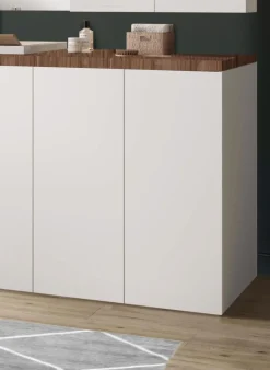 Bissolo Casa Mobili Per Lavanderia<BASE LAVANDERIA CM 71X65 BIANCO