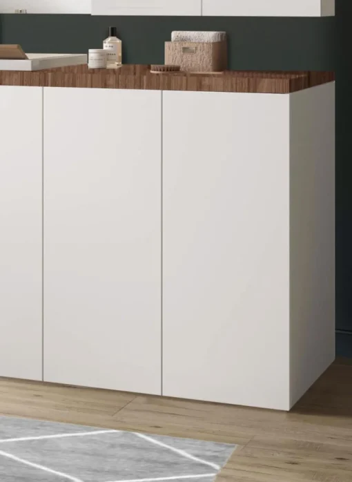 Bissolo Casa Mobili Per Lavanderia<BASE LAVANDERIA CM 71X65 BIANCO