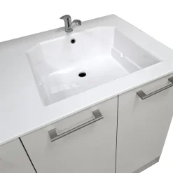 Bissolo Casa Mobili Per Lavanderia<BASE LAVANDERIA MOD. LAB60 CM 141 REFLEX PERLA