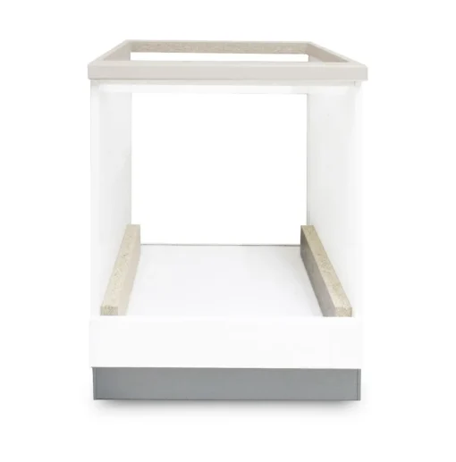Bissolo Casa Mobili Da Cucina<BASE MIRA CM 60 PER INCASSO FORNO E PIANO COTTURA BIANCO LUCIDO