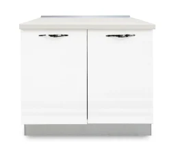 Bissolo Casa Mobili Da Cucina<BASE MIRA 90X60 H. 86 BIANCO LUCIDO