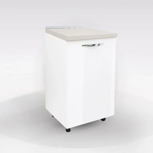 Bissolo Casa Mobili Da Cucina<BASE MIRA 45X60 H. 86 BIANCO LUCIDO