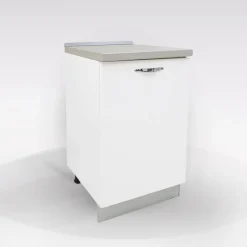 Bissolo Casa Mobili Da Cucina<BASE MIRA 60X60 H. 86 BIANCO LUCIDO