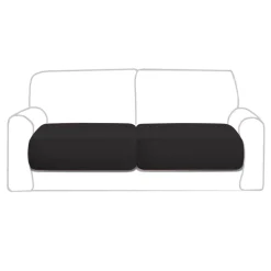 Bissolo Casa Copridivano E Copripoltrona Copridivani<BIANCALUNA - COPPIA COPRICUSCINI 1P NERO LINEA GENIUS COLOR: vendita online BIANCALUNA - COPPIA COPRICUSCINI 1P NERO LINEA GENIUS COLOR in offerta