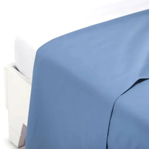 Bissolo Casa Lenzuola Sopra<BIANCALUNA - LENZUOLA 1P SOPRA 160X290 CM CELESTE LINEA COLORED: vendita online BIANCALUNA - LENZUOLA 1P SOPRA 160X290 CM CELESTE LINEA COLORED in offerta