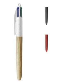 Bissolo Casa Penne Penne A Sfera<BIC - PENNA A SFERA A SCATTO 4 COLOURS WOOD EFFECT PIU' 2 FUSTI: vendita online BIC - PENNA A SFERA A SCATTO 4 COLOURS WOOD EFFECT PIU' 2 FUSTI in offerta