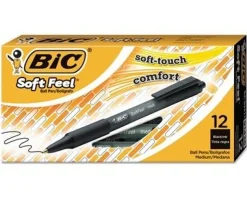 Bissolo Casa Penne Penne A Sfera<BIC - PENNA A SFERA A SCATTO SOFT FEEL NERA: vendita online BIC - PENNA A SFERA A SCATTO SOFT FEEL NERA in offerta