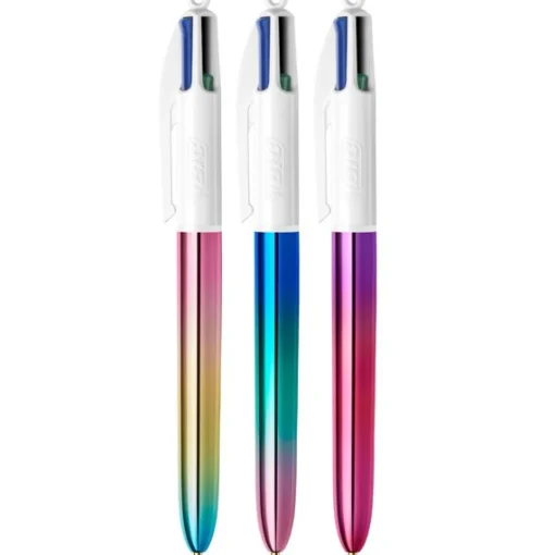 Bissolo Casa Penne Penne A Sfera<BIC - PENNA A SFERA A SCATTO 4 COLOURS GRADIENT ASSORTITO: vendita online BIC - PENNA A SFERA A SCATTO 4 COLOURS GRADIENT ASSORTITO in offerta