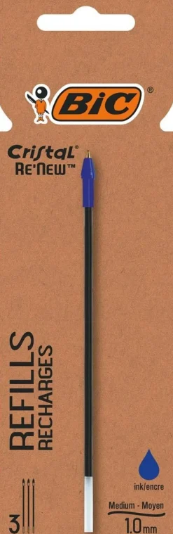 Bissolo Casa Penne Penne A Sfera<BIC - SET 3 REFILL PER PENNA SFERA CRISTAL BLU: vendita online BIC - SET 3 REFILL PER PENNA SFERA CRISTAL BLU in offerta