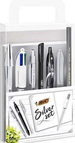 Bissolo Casa Penne Penne A Sfera<BIC - SILVER SET ASTUCCIO: vendita online BIC - SILVER SET ASTUCCIO in offerta