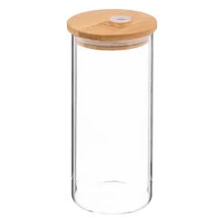 Bissolo Casa Bicchieri Acqua<BICCHIERE CON CANNUCCIA PALM COCKTAIL IN VETRO E BAMBU 40CL