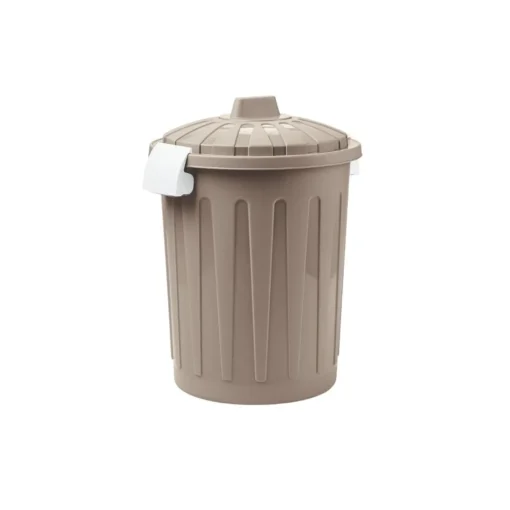 Bissolo Casa Portarifiuti Pattumiere<BIDONCINO CON COPERCHIO TORTORA 26X32CM 8LT: vendita online BIDONCINO CON COPERCHIO TORTORA 26X32CM 8LT in offerta