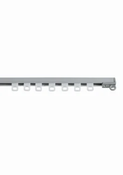 Bissolo Casa Accessori E Pali Tende Binari Per Tende<BINARIO LEGGERO PER TENDE IN ALLUMINIO 250CM GRIGIO: vendita online BINARIO LEGGERO PER TENDE IN ALLUMINIO 250CM GRIGIO in offerta