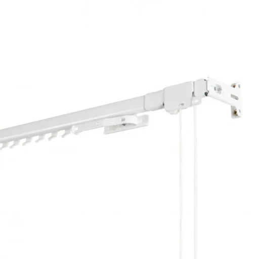 Bissolo Casa Accessori E Pali Tende Binari Per Tende<BINARIO RINFORZATO ESTENSIBILE PER TENDE 120-210CM BIANCO: vendita online BINARIO RINFORZATO ESTENSIBILE PER TENDE 120-210CM BIANCO in offerta