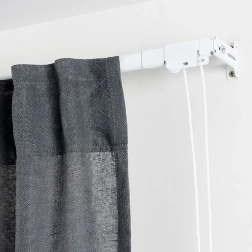 Bissolo Casa Accessori E Pali Tende Binari Per Tende<BINARIO RINFORZATO ESTENSIBILE PER TENDE 120-210CM BIANCO: vendita online BINARIO RINFORZATO ESTENSIBILE PER TENDE 120-210CM BIANCO in offerta