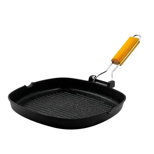 Bissolo Casa Cottura Padelle<BISTECCHIERA RETTANGOLARE LINEA INDUCTION GRILL 28X36CM