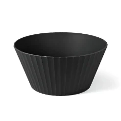 Bissolo Casa Piatti Insalatiere E Terrine<BLIM PLUS - CIOTOLA IN POLIPROPILENE LINEA NETTUNO 25X12CM NERO CARBONE