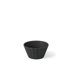 Bissolo Casa Piatti Insalatiere E Terrine<BLIM PLUS - CIOTOLA LINEA HERA 11X6CM NERO CARBONE