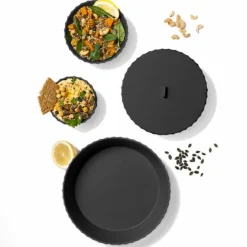 Bissolo Casa Piatti Insalatiere E Terrine<BLIM PLUS - CIOTOLA LINEA HERA 11X6CM NERO CARBONE