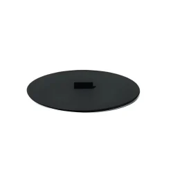 Bissolo Casa Piatti Insalatiere E Terrine<BLIM PLUS - COPERCHIO LINEA PAESTUM DIAM. 15CM NERO CARBONE