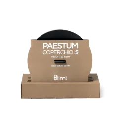 Bissolo Casa Piatti Insalatiere E Terrine<BLIM PLUS - COPERCHIO LINEA PAESTUM DIAM. 15CM NERO CARBONE