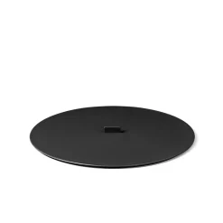 Bissolo Casa Piatti Insalatiere E Terrine<BLIM PLUS - COPERCHIO LINEA PAESTUM DIAM. 25CM NERO CARBONE