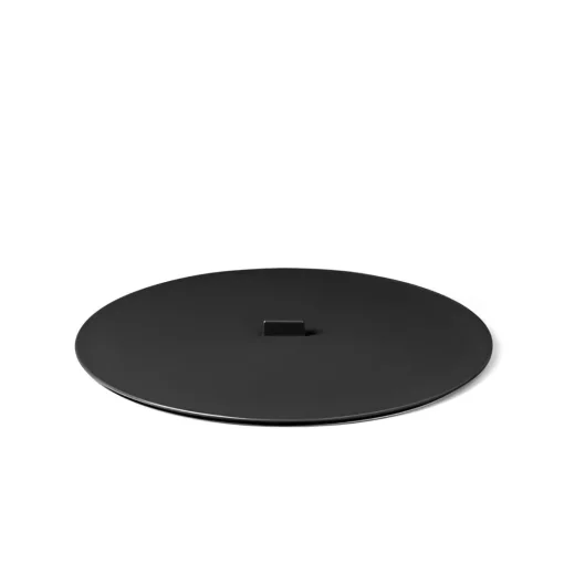 Bissolo Casa Piatti Insalatiere E Terrine<BLIM PLUS - COPERCHIO LINEA PAESTUM DIAM. 25CM NERO CARBONE