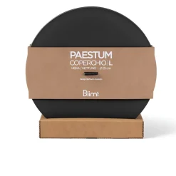 Bissolo Casa Piatti Insalatiere E Terrine<BLIM PLUS - COPERCHIO LINEA PAESTUM DIAM. 25CM NERO CARBONE