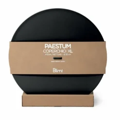 Bissolo Casa Piatti Insalatiere E Terrine<BLIM PLUS - COPERCHIO LINEA PAESTUM DIAM. 30CM NERO CARBONE