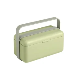 Bissolo Casa Conservazione Cibi Porta Pranzo<BLIM PLUS - LUNCHBOX BAULETTO VERDE FORESTA 18X9.5X13.5CM 450ML