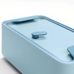 Bissolo Casa Conservazione Cibi Porta Pranzo<BLIM PLUS - LUNCHBOX BAULETTO AZZURRO 18X9.5X13.5CM 450ML
