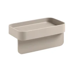 Bissolo Casa Accessori Vari Scolapiatti, Porta Rotolo E Porta Posate<BLIM PLUS - PORTASPUGNA LINEA BATTIGIA GRIGIO MOKA