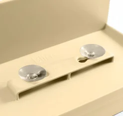 Bissolo Casa Accessori Vari Scolapiatti, Porta Rotolo E Porta Posate<BLIM PLUS - PORTASPUGNA LINEA BATTIGIA GIALLO DESERT