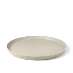Bissolo Casa Piatti Vassoi<BLIM PLUS - VASSOIO IN POLIPROPILENE LINEA ATENA 40X3CM GRIGIO MOKA