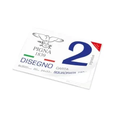 Bissolo Casa Disegno Tecnico Album Da Disegno<Blocco 4 angoli pignadue ff20 carta liscia squadrata 24x33