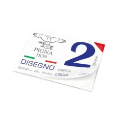 Bissolo Casa Disegno Tecnico Album Da Disegno<BLOCCO 4 ANGOLI PIGNADUE FF20 CARTA LISCIA 24X33