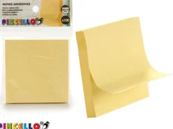 Bissolo Casa Cancelleria Memo<BLOCCO 100 FF ADESIVI GIALLI 76X76mm: vendita online BLOCCO 100 FF ADESIVI GIALLI 76X76mm in offerta
