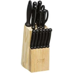 Bissolo Casa Posate Coltelli<BLOCCO CON 11 COLTELLI
